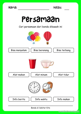 Lembar 4: Persamaan