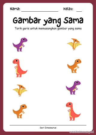Lembar 3: Gambar yang Sama