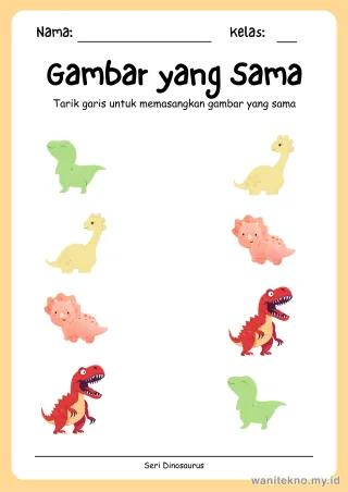 Lembar 4: Gambar yang Sama