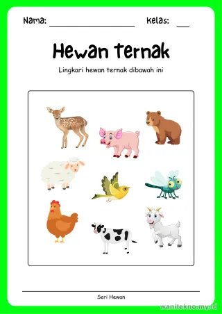 Lembar 5: Hewan Ternak