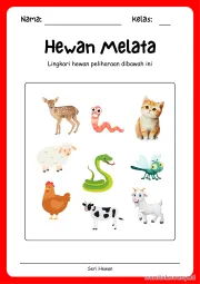 Lembar 7: Hewan Melata