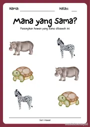 Lembar 10: Mana yang Sama?