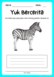 Lembar 13: Yuk Bercerita