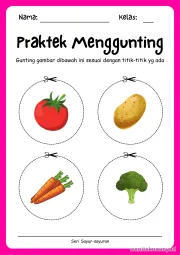 Lembar 8: Praktek Menggunting