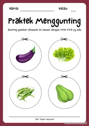 Lembar 10: Praktek Menggunting