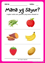 Lembar 1: Mana yg Sayur?