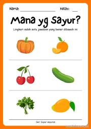 Lembar 2: Mana yg Sayur?
