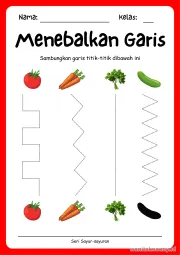 Lembar 10: Menebalkan Garis