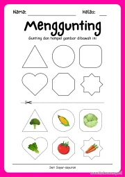 Lembar 11: Menggunting