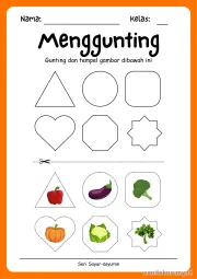 Lembar 12: Menggunting
