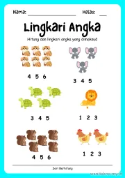 Lembar 2: Lingkari Angka