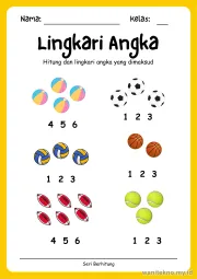 Lembar 3: Lingkari Angka