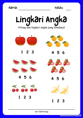 Lembar 5: Lingkari Angka