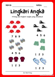 Lembar 6: Lingkari Angka