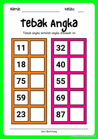 Lembar 4: Tebak Angka