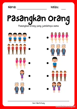 Lembar 6: Pasangkan Orang