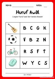 Lembar 5: Huruf Awal