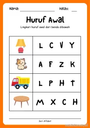 Lembar 7: Huruf Awal