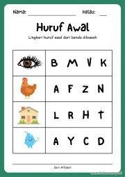 Lembar 10: Huruf Awal