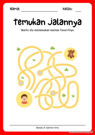 Lembar 2: Temukan Jalannya