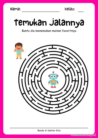 Lembar 3: Temukan Jalannya