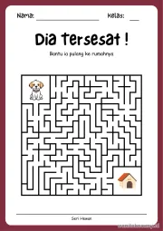 Lembar 2: Dia Tersesat !