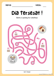 Lembar 3: Dia Tersesat !