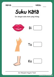 Lembar 4: Suku Kata