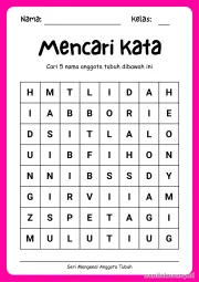 Lembar 10: Mencari Kata