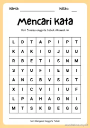 Lembar 13: Mencari Kata
