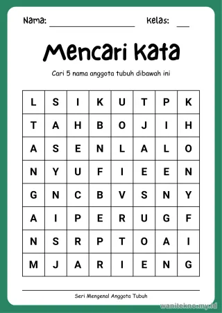 Lembar 14: Mencari Kata