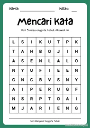 Lembar 14: Mencari Kata