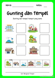 Lembar 3: Gunting dan Tempel