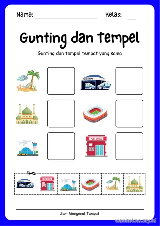 Lembar 4: Gunting dan Tempel