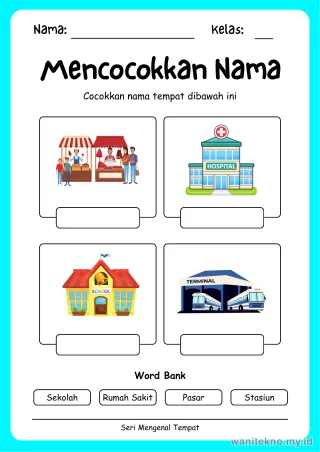 Lembar 11: Mencocokkan Nama