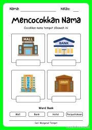Lembar 13: Mencocokkan Nama