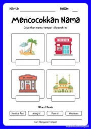 Lembar 14: Mencocokkan Nama