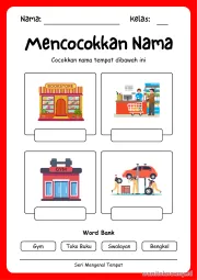 Lembar 15: Mencocokkan Nama