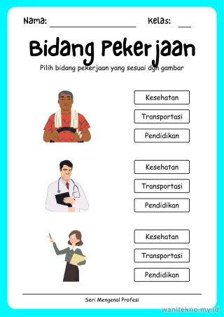 Lembar 6: Bidang Pekerjaan