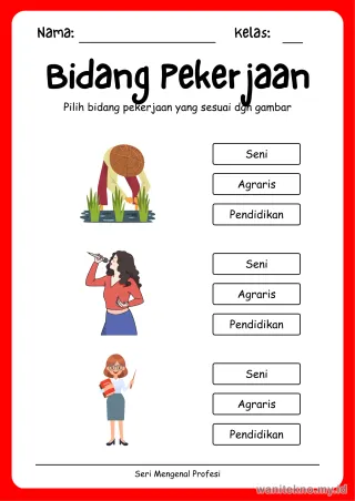 Lembar 10: Bidang Pekerjaan