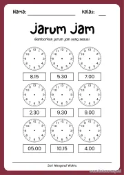Lembar 4: Jarum Jam