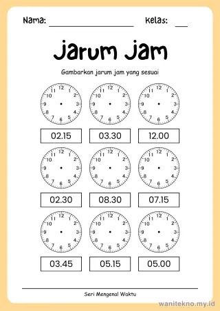 Lembar 5: Jarum Jam