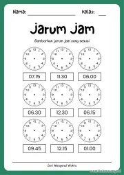 Lembar 6: Jarum Jam