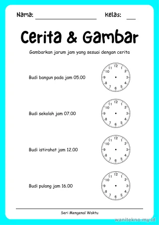 Lembar 7: Cerita & Gambar