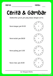 Lembar 9: Cerita & Gambar