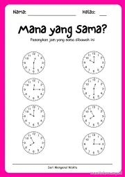 Lembar 12: Mana yang Sama?