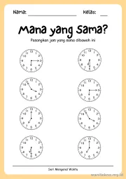 Lembar 15: Mana yang Sama?