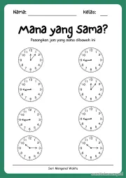 Lembar 16: Mana yang Sama?