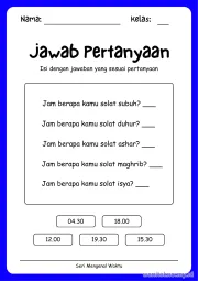 Lembar 4: Jawab Pertanyaan
