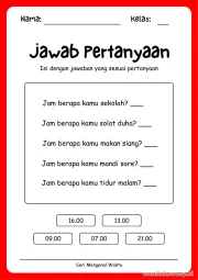 Lembar 5: Jawab Pertanyaan
